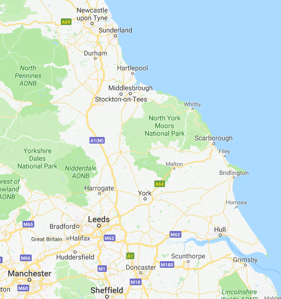 Pumpserv North East Region typical coverage